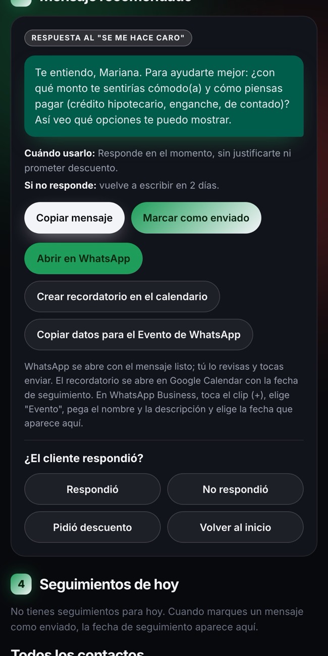 3. Cópialo o ábrelo en WhatsApp